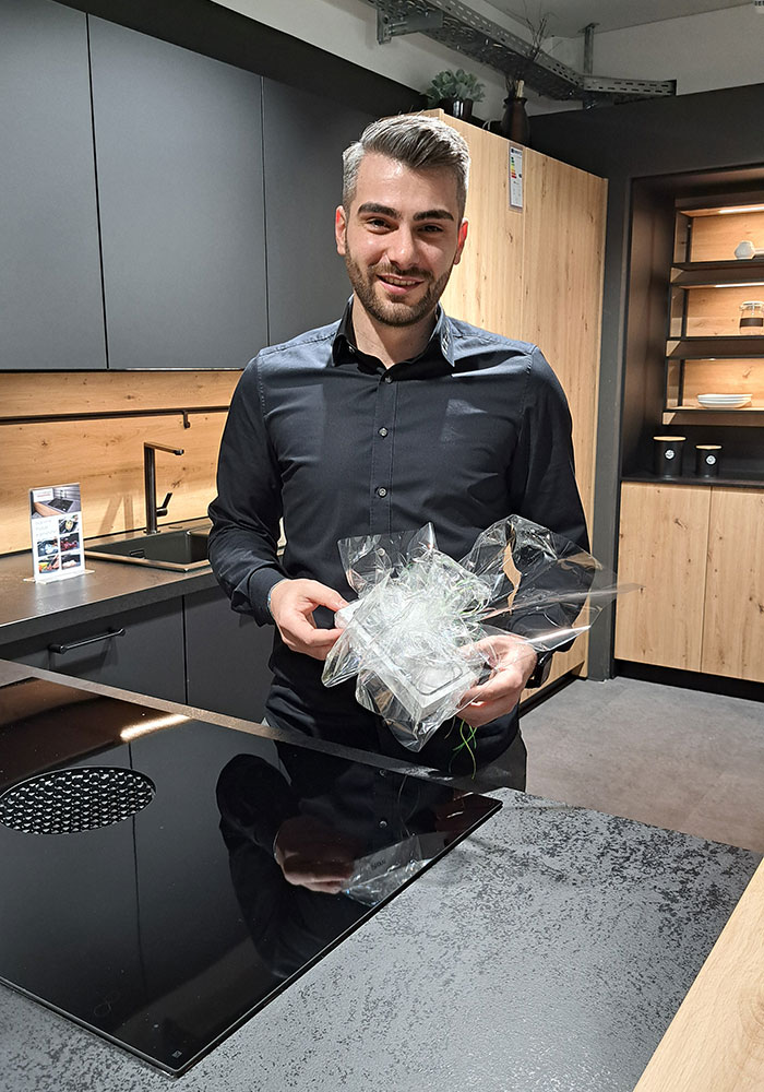 Gewinner Küchenplaner des Jahres 2023 ab 20qm Yusuf Özagac, Möbel Kranz in Neuroth